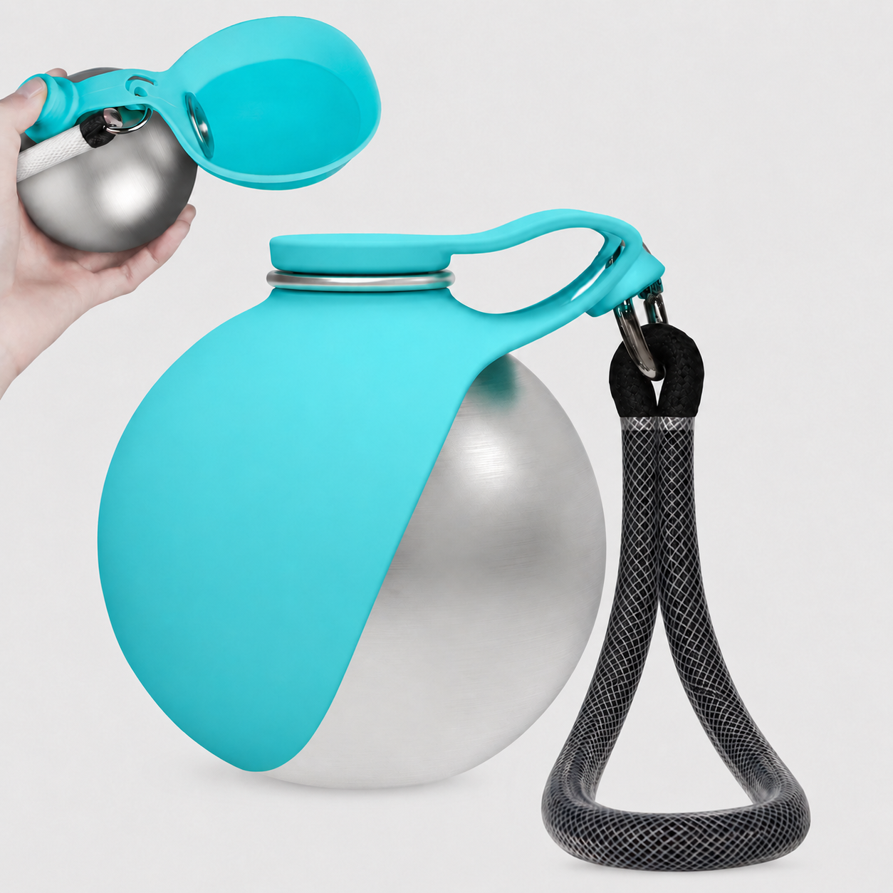 2-in-1 Portable Pet Water Bottle