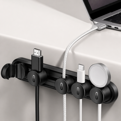 Minimalist Magnetic Cable Holder