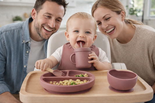 All-in-One Silicone Baby Feeding Set