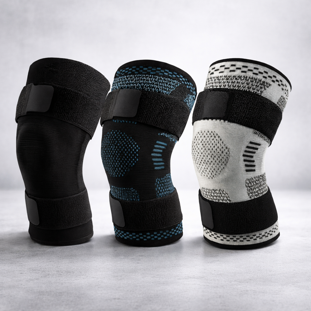Knee Support Pro™ – Compression Brace with Stabilizers