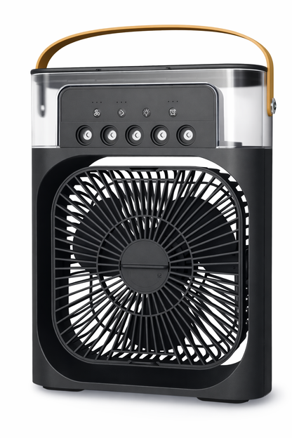 Portable Mini Air Cooler Fan – Humidifier & 3-Speed Cooling System