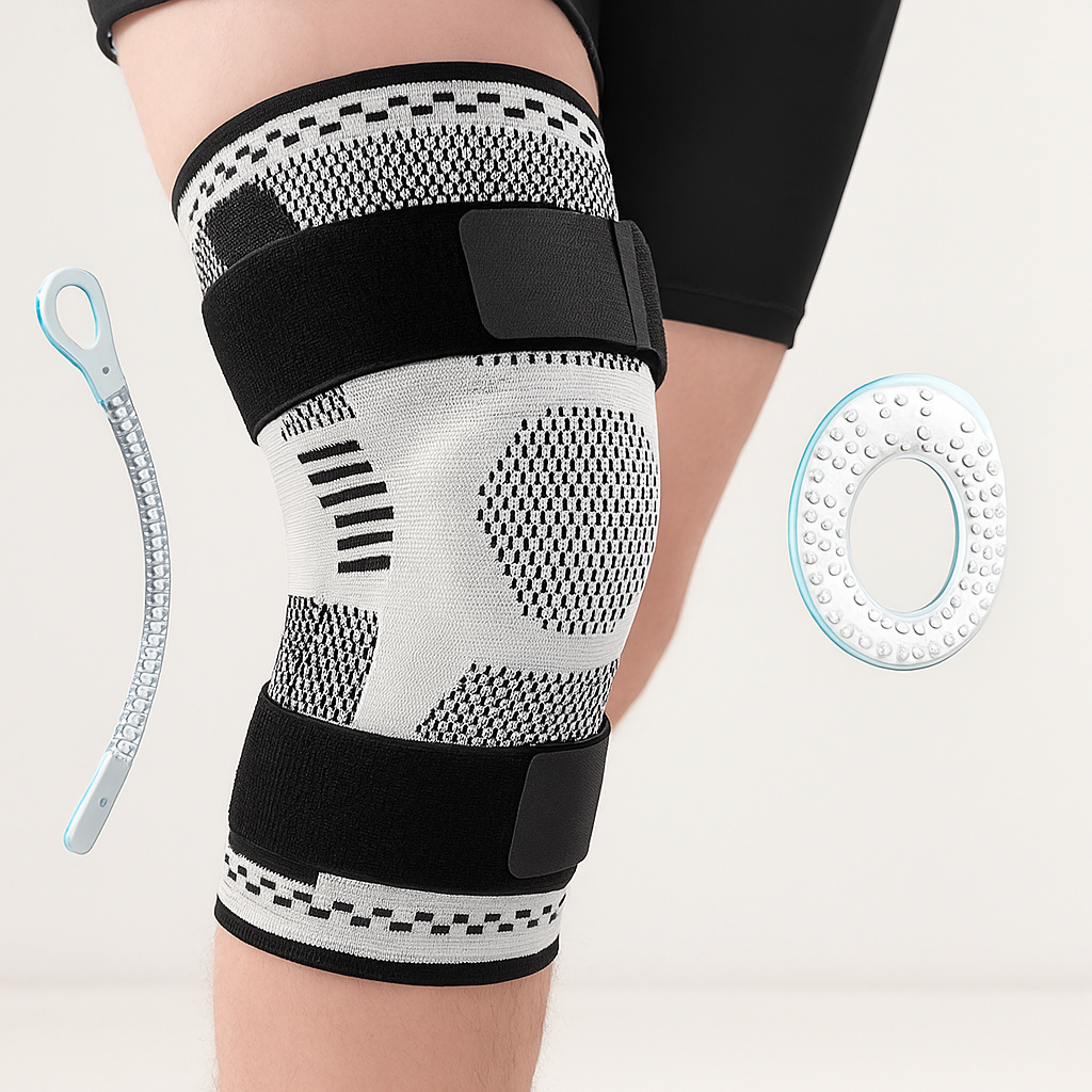 Knee Support Pro™ – Compression Brace with Stabilizers