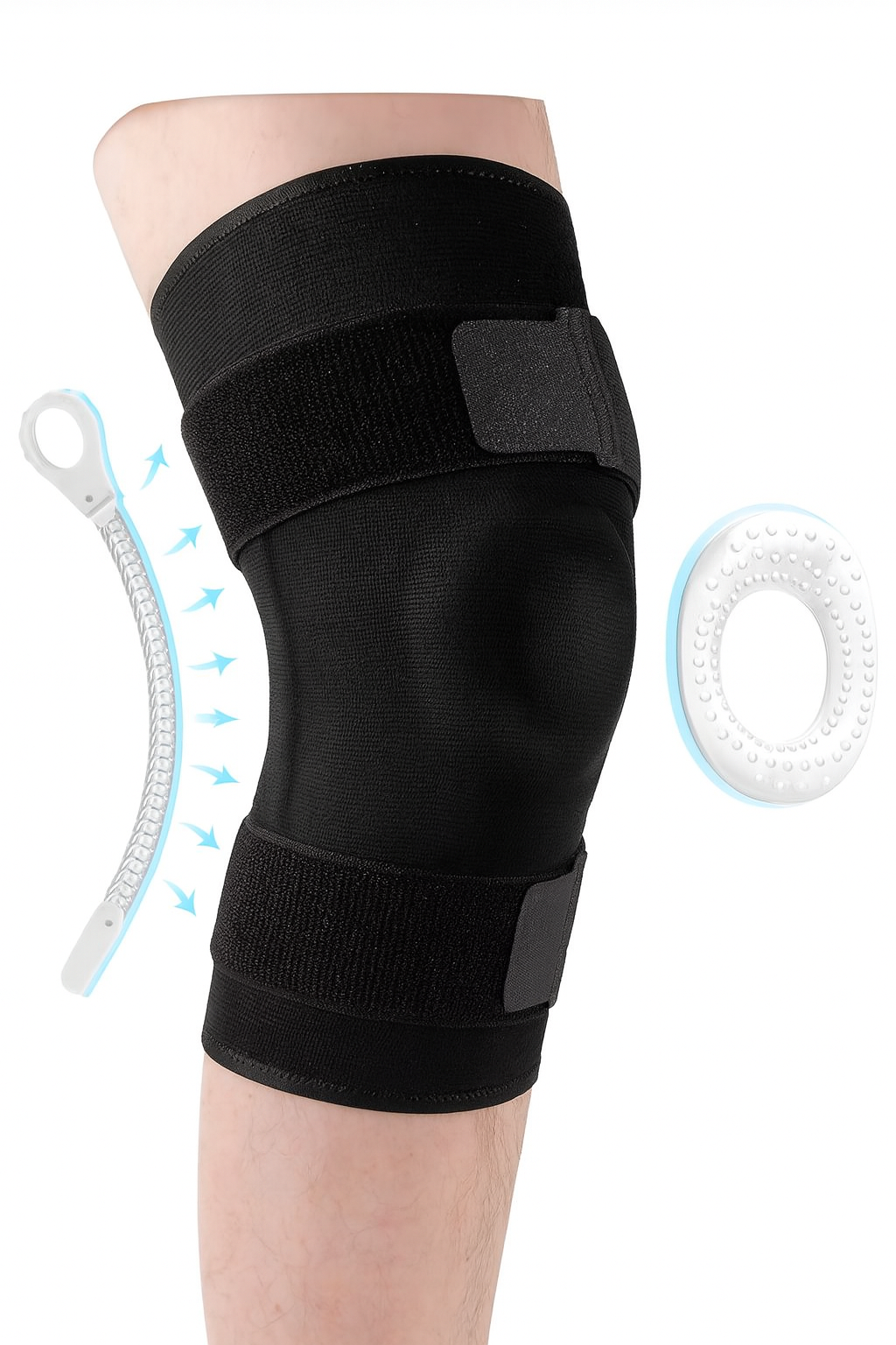 Knee Support Pro™ – Compression Brace with Stabilizers