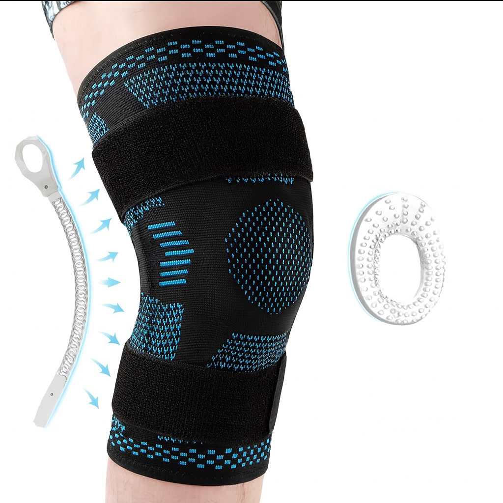 Knee Support Pro™ – Compression Brace with Stabilizers