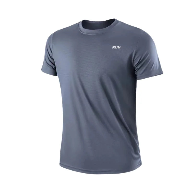 Men’s Athletic Quick-Dry Tee – Breathable Workout Shirt