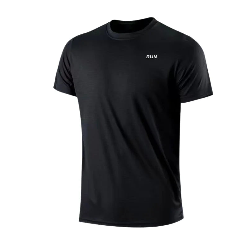 Men’s Athletic Quick-Dry Tee – Breathable Workout Shirt