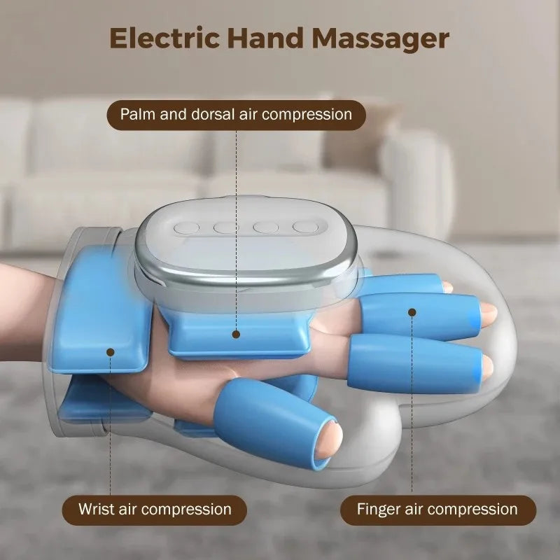 Cordless Hand Massager with Air Compression