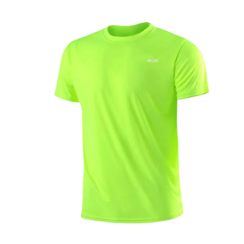 Men’s Athletic Quick-Dry Tee – Breathable Workout Shirt