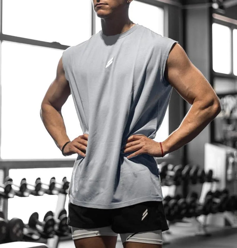 Men’s Sleeveless Quick-Dry Training Tank