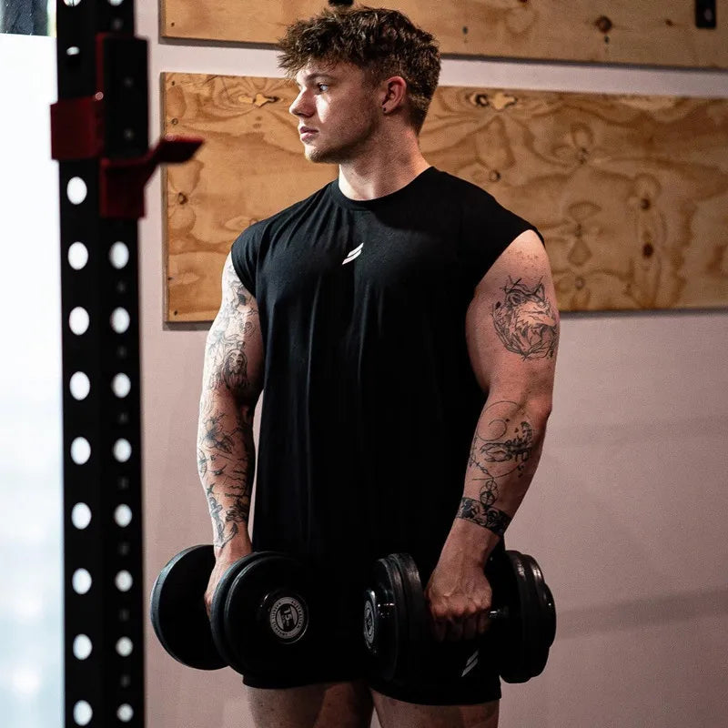 Men’s Sleeveless Quick-Dry Training Tank