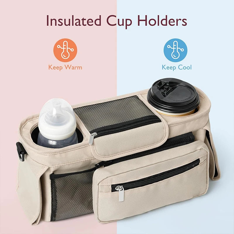 Baby Stroller Organizer Bag – Multi-Pocket Storage